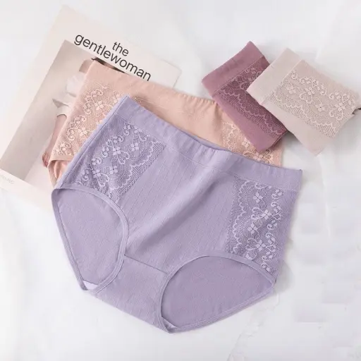 Random Color Mixed Women Panties (Pack of 3 mixed) (6)