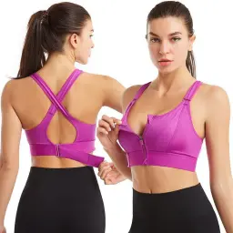 Womens Fitness Yoga brings you these wide range Push up Sports Non Wired of Padded wire Free braBra for Womens pnik